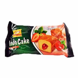 ایندو کیک توت فرنگی دوقلو آشنا مقدار 70 گرم