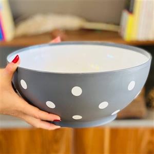 لگن خالدار 5 لیتری سایز 30 سانتی دارای رنگبندی از جنس پلاستیک