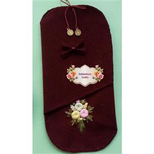 کیف عینک گلدوزی شده