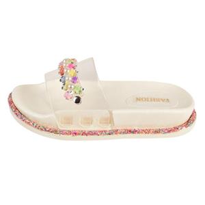 دمپایی دخترانه پاپا مدل مرواریدی کد SF.3181