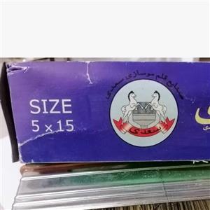 قلم موی رنگ پلاستیک سایز 5در15مارک سعدی