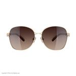 عینک آفتابی زنانه کارتیر CARTIER مدل 9010 فریم طلایی لنزقهوه ای