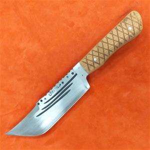 چاقو زنجان چاقو فولادی زنجان فولاد فنر تویوتا 30 سانت تیز وبرنده دارای غلاف