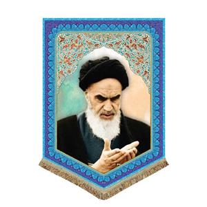 پرچم مخمل امام خمینی (ره)\n (کتیبه) مخمل 50 در 70 امام\n