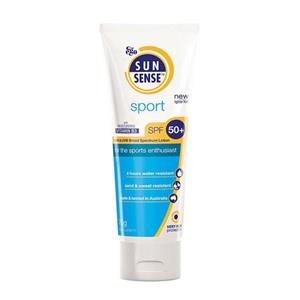 کرم ضد آفتاب سان سنس مدل Sport SPF50plus مقدار 75 گرم SunSense Sport Sunscreen Cream SPF50plus 75g