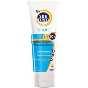 کرم ضد آفتاب سان سنس مدل Sport SPF50plus مقدار 75 گرم SunSense Sport Sunscreen Cream SPF50plus 75g