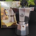 موکاپات قهوه ساز ویتا  گازی 6 کاپ رنگ سیلور