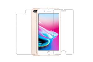 محافظ صفحه نمایش و پشت گوشی شیشه ای پیکسی مدل Titanium مناسب برای گوشی اپل آیفون 8 پلاس Pixie Titanium Front and Back Full Glue Glass Screen Protector For Apple iPhone 8 Plus