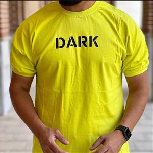 تیشرت طرح DARK فسفری