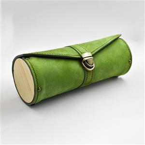 جامدادی چرم طبیعی دستدوز