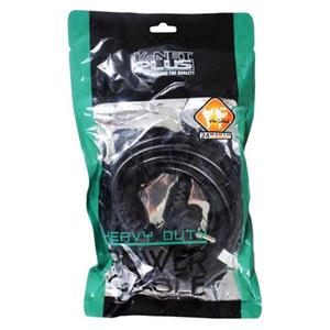 کابل برق پاور 3 پین کامپیوتری برند کی نت k-net رنگ مشکی باد 24 ماهه معتبر