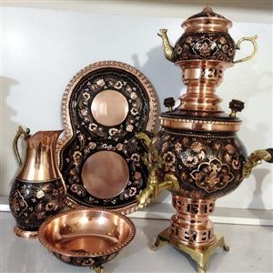 سماور مسی الماس تراش(3لیتری)