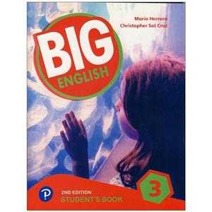 کتاب بیگ انگلیش 3 با کتاب کار و سی دی big english 3 second edition
