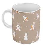 ماگ طرح Funny rabbit 