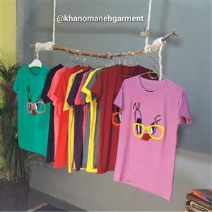 تیشرت طرح جوجه شنل دوزی