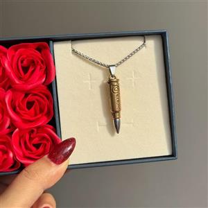 گردنبند مردانه فشنگ