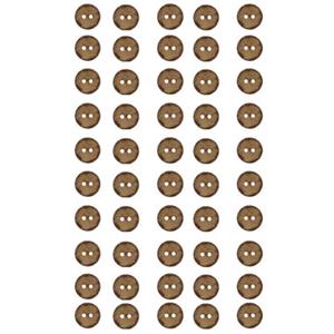 دکمه چوبی مینیاتوری  بسته 50 عددی\n\n