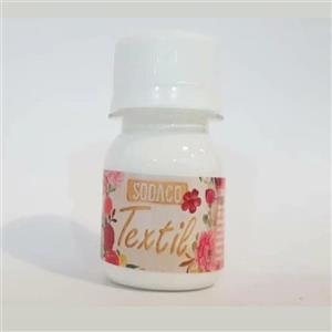 رنگ پارچه ساده اوپک 30 میل رنگ سفید