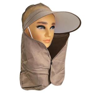 کلاه آفتاب گیر  مردانه و زنانه محافظ صورت و پشت گردن از تابش مستقیم خورشید