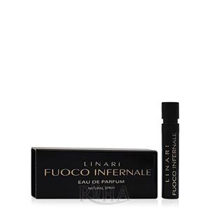 فوکو اینفرنال ادو پرفیوم زنانه مردانه لیناری حجم 1.2 میل سمپل Fuoco Infernale Eau de Parfum for Women and Men Linari 