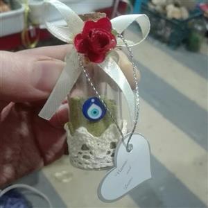 گیفت شیشه حنا مخصوص هدیه دادن به مهمونها با قابلیت تغییر رنگ گل