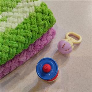 پتو پافی مخصوص  نوزاد و کودک در رنگ های بسیار متنوع  (قابل اجرا در سایز دلخواه)