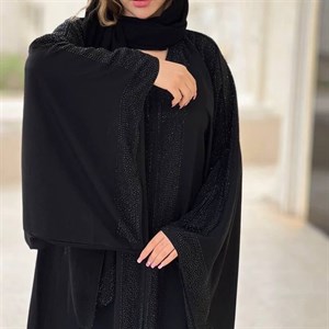 مانتو عبایی مجلسی کد 15