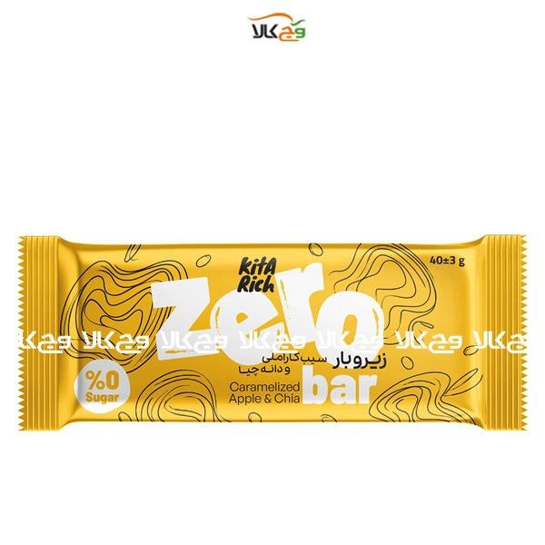 زیرو بار سیب کاراملی و دانه چیا کیتاریچ