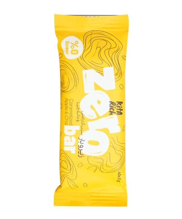 زیرو بار سیب کاراملی و دانه چیا کیتاریچ