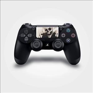 برچسب تاچ پد طرح Ghost مناسب برای دسته بازی PS4