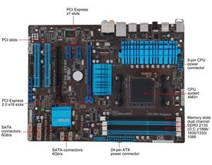 مادربرد ایسوس مدل M5A97 LE ASUS M5A97 R2.0