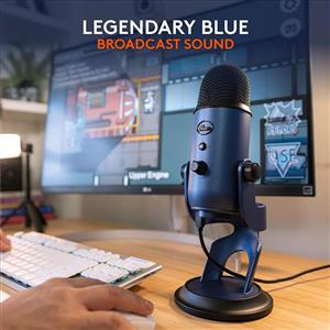 میکروفون یو اس بی بلو یتی آبی Blue yeti