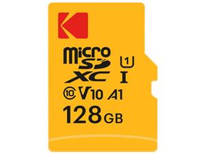 کارت حافظه MicroSDXC کداک مدل Kodak PREMIUM PERFORMANCE UHS-I U1 A1 V10 ظرفیت 128 گیگابایت