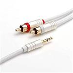 Moshi RCA Stereo Cable 3.5mm to 1.8m white