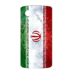 برچسب تزئینی ماهوت مدل IRAN-flag Design مناسب برای گوشی  Google Nexus 5 MAHOOT IRAN-flag Design Sticker for Google Nexus 5