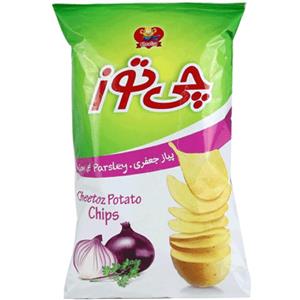 چیپس پیاز جعفری متوسط چی توز 65 گرمی