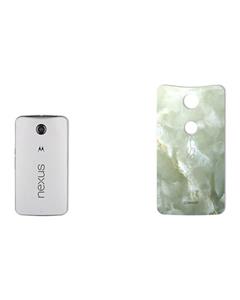 برچسب تزئینی ماهوت مدل Marble-light Special مناسب برای گوشی  Google Nexus 6 MAHOOT Marble-light Special Sticker for Google Nexus 6