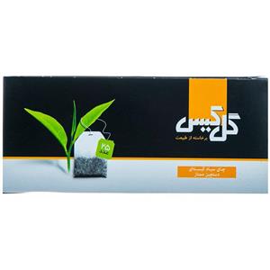 چای سیاه کیسه ای دستچین ممتاز گل کیس 25 عددی