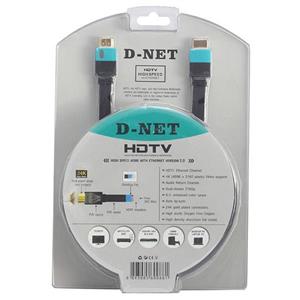 کابل HDMI دی نت مدل HDTV 2.0 طول 10 متر D net Cable 10m 