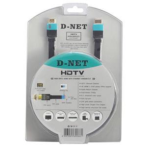 کابل HDMI  دی-نت مدل HDTV 2.0 طول 1.5 متر D-net HDTV 2.0 HDMI Cable 1.5m