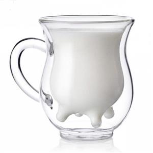 لیوان شیر خوری طرح گاو