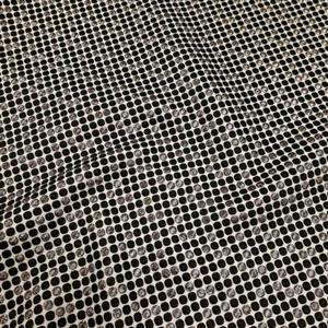 پارچه ژاکارد ترک وارتان رنگ مشکی طلایی