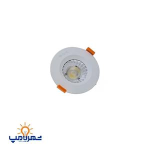 چراغ سیلندری 10 وات توکار گرد مدل ایشاین ای دی سی