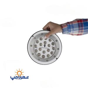 چراغ استخری توکار 3×18 مدل فول کالر سیلویا طلوع نورپایا 