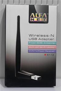 کارت شبکه وای فای وایرلس آلفا 113 آنتن دار