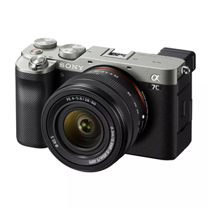 دوربین عکاسی سونی Sony a7C Mirrorless Camera with 28-60mm Lens (Silver) 