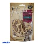 تشویقی گربه فلامینگو طعم اردک و ماهی – Flamingo Hapki Snack Strips Duck And Fish