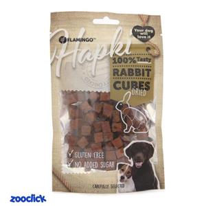 تشویقی سگ فلامینگو با طعم خرگوش – Flamingo Rabbit Cubes Snack