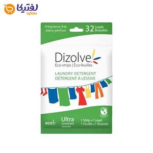 برگ رخت لباسشویی دیزالو Dizolve سبز بدون رایحه 32 عددی خارجی