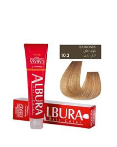 رنگ مو آلبورا مدل carasa شماره 10.3 حجم 100 میلی لیتر رنگ بلوند